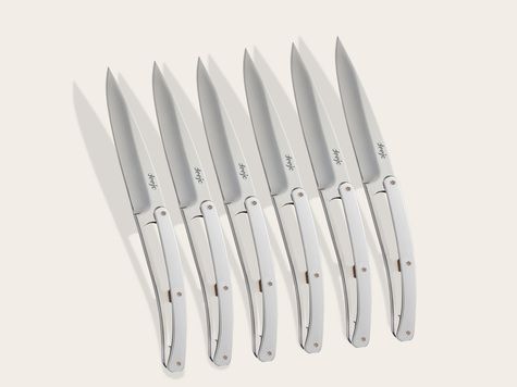 6 Deejo de table Prestige, Chromé