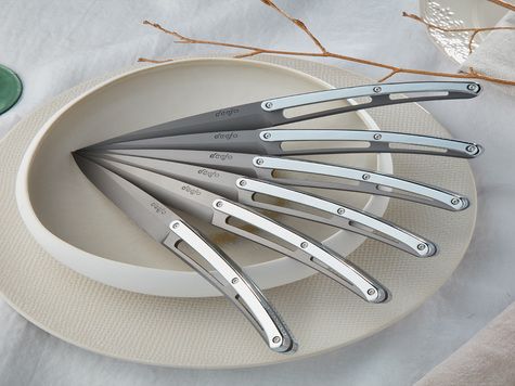 6 Deejo de table Prestige, Chromé