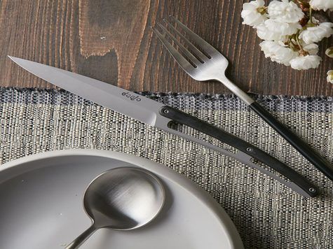 6 Deejo de table Prestige, Ebène