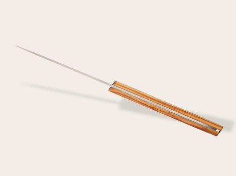 6 Deejo de table Prestige Serrated, Olivier