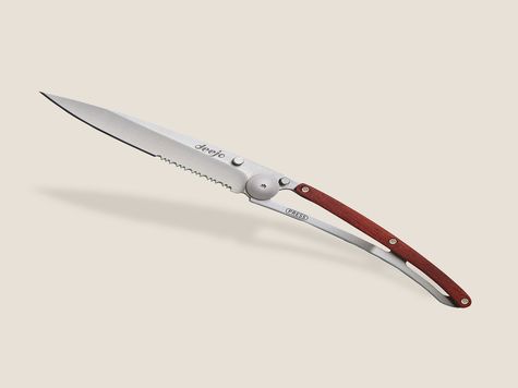 Deejo Serrated 37g, Bois corail
