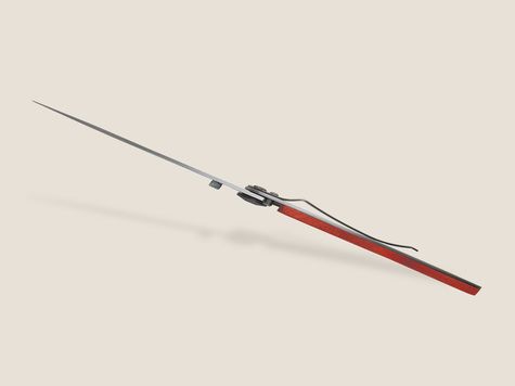 Deejo Serrated 37g, Bois corail / Renard