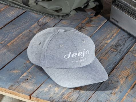 Casquette baseball Deejo, Grise